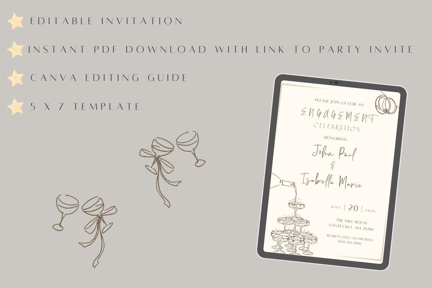 Engagement Party Invitation