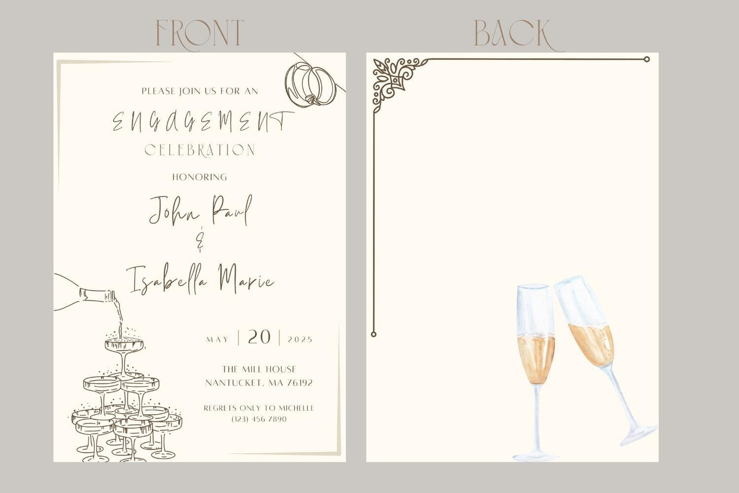 Engagement Party Invitation